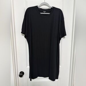 Express Black T-Shirt Dress